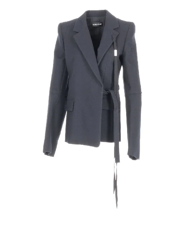 VENLA ASYMMETRIC TAILORED JACKET BRUSHED WOOL Wool Jacket Cashmere Jacket Tweed Jacket VENLA ASYMMETRIC TAILORED JACKET BRUSHED WOOL Wool Jacket Cashmere Jacket Tweed Jacket