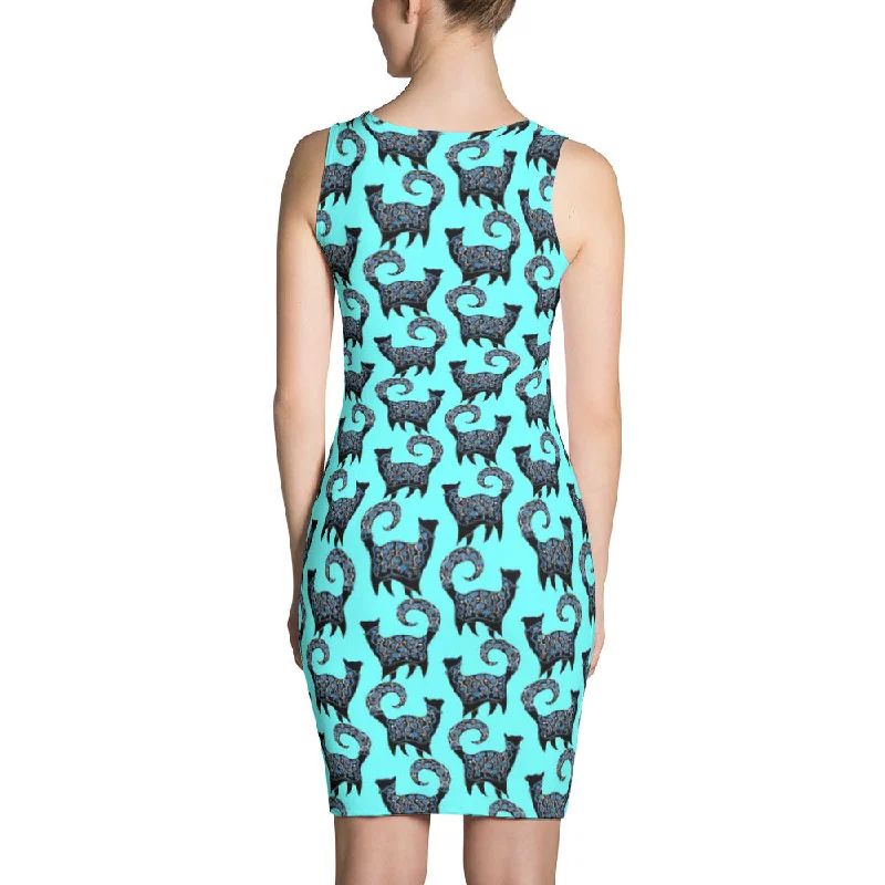 BLUE CATS Sublimation Cut & Sew Dress