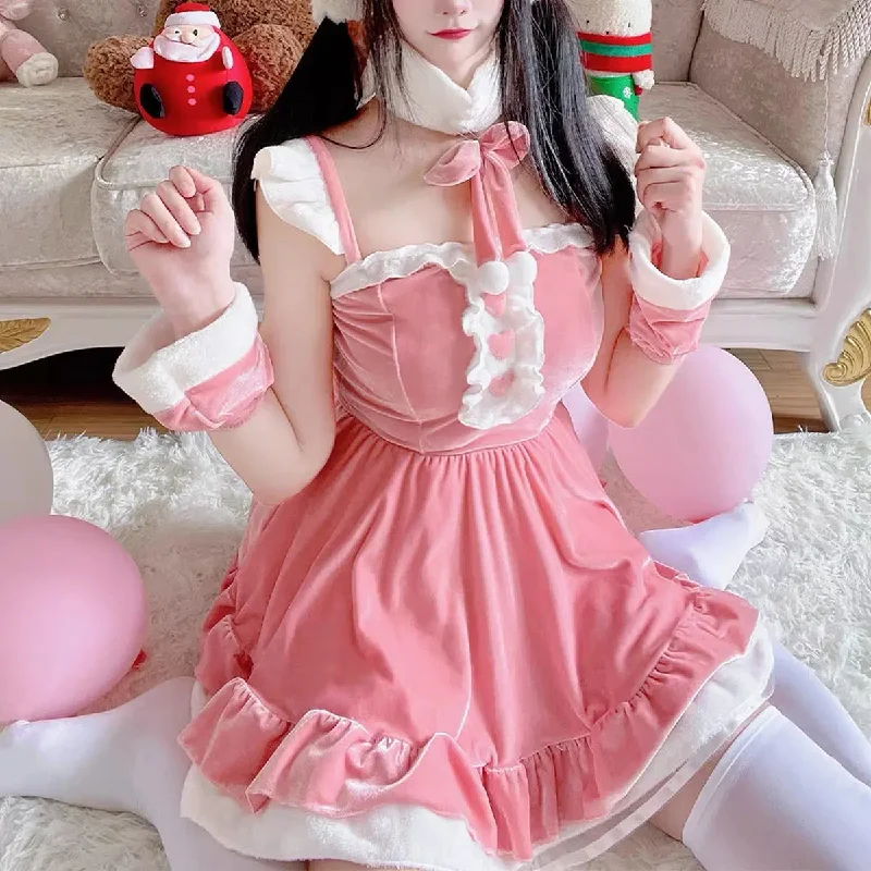 pink & white