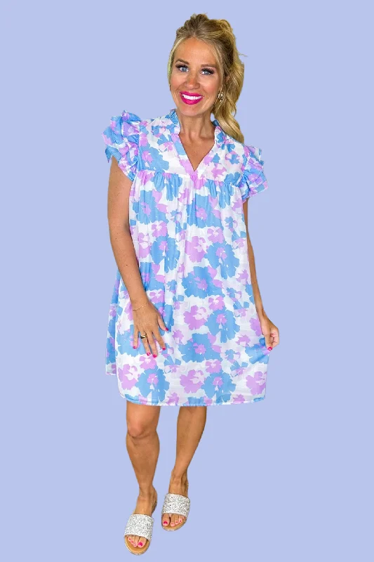 The Scarlet Primrose Blue Dress by Michelle McDowell