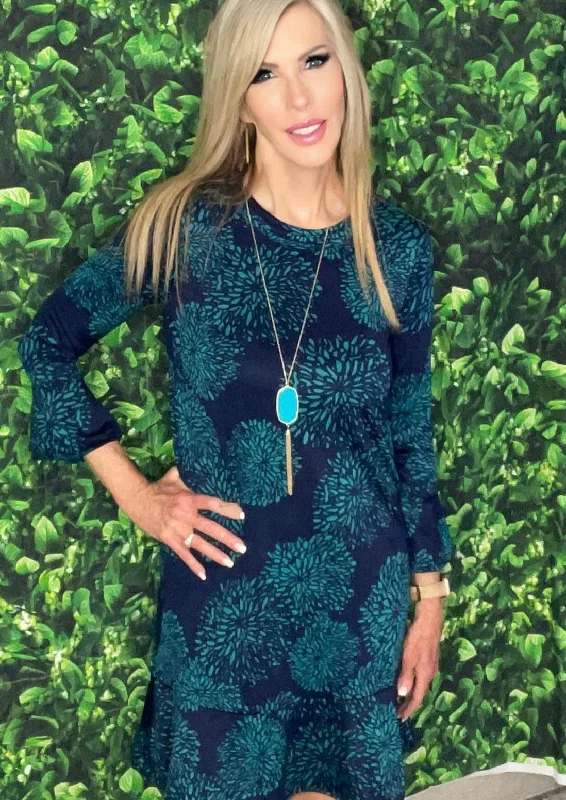 Fashion Dress - Just Bloom Poly Knit Dress