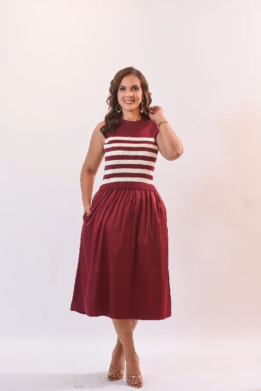Getting Cool Dress Red