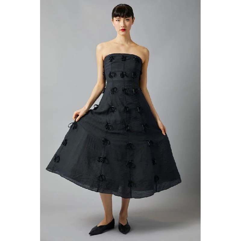 Hope for Flowers Bow Strapless Dress