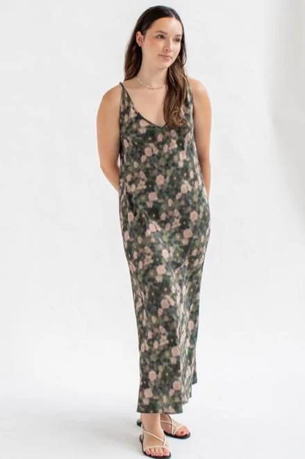 JULIETTE HOGAN "Sigrid" Slip Dress