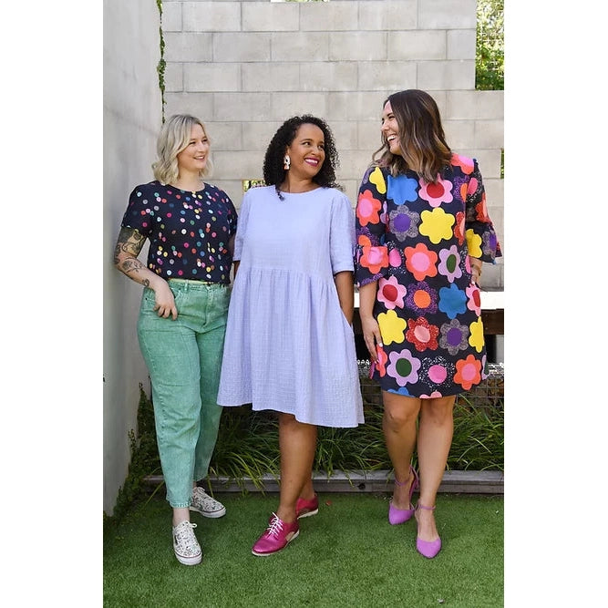 Sew to Grow Lanti Swing Dress Paper Pattern