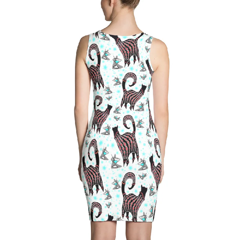 SNOBBY MARTINIS Sublimation Cut & Sew Dress