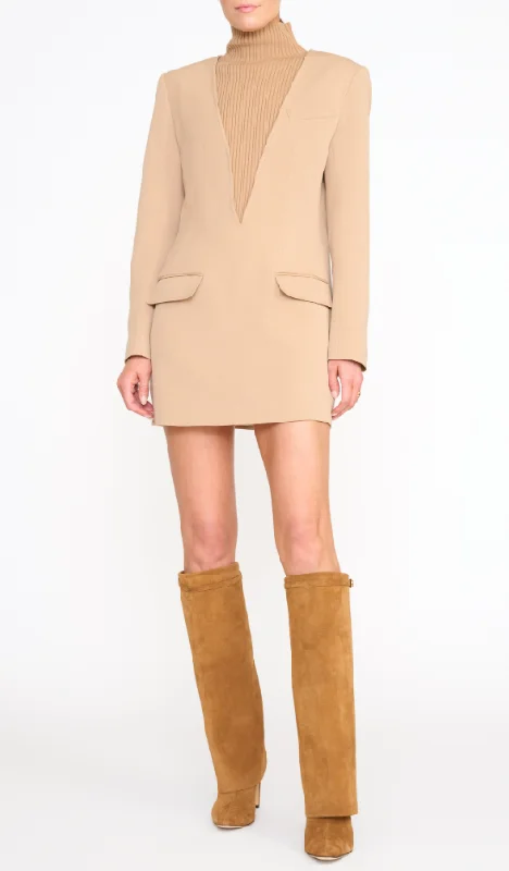 Staud Mott Dress - Camel