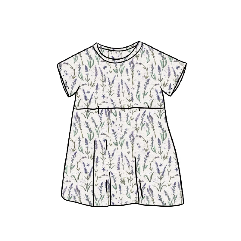 Tunic Dress | Lavender Fields